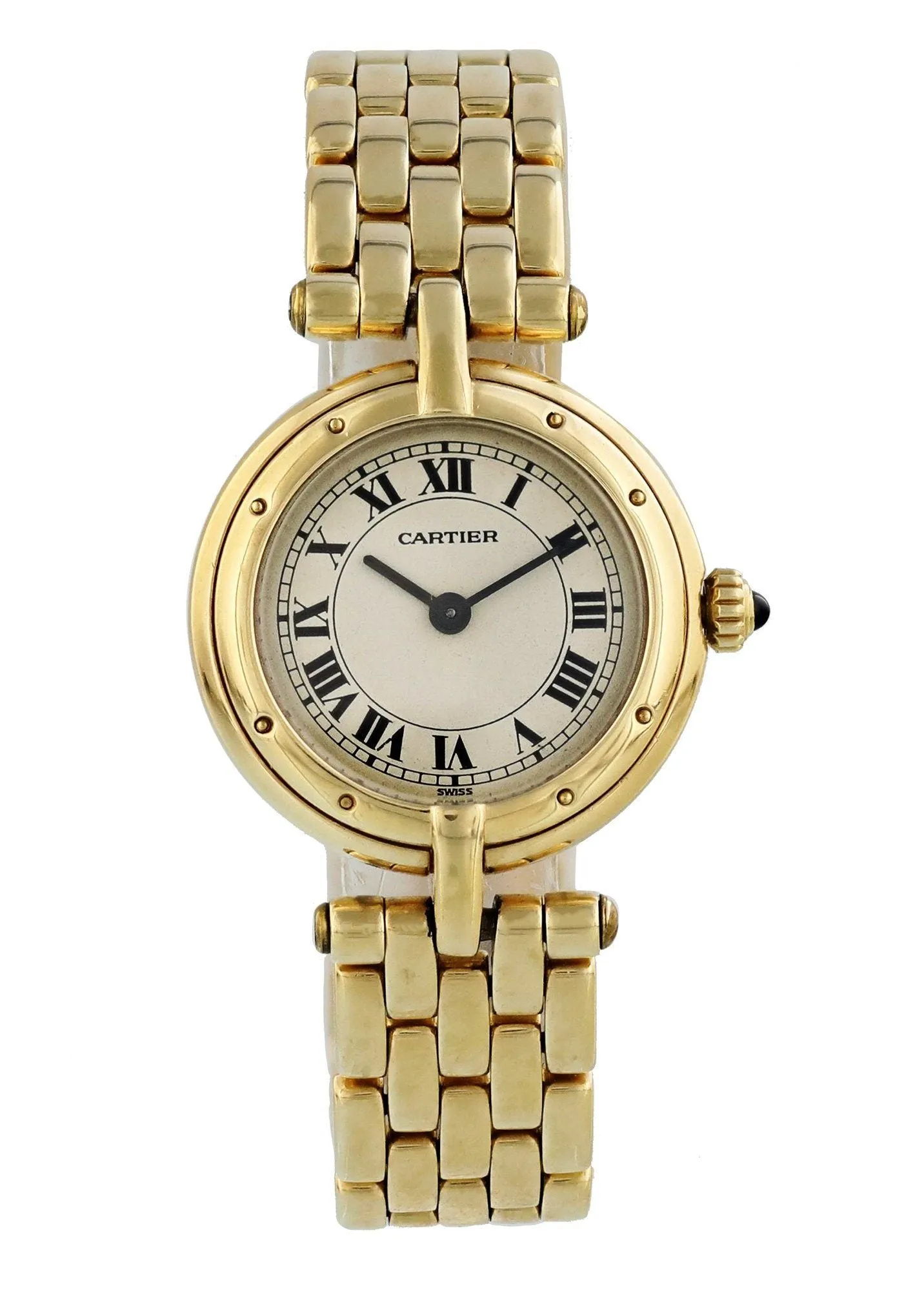 Cartier cougar Panthere Yellow Gold Ladies Watch