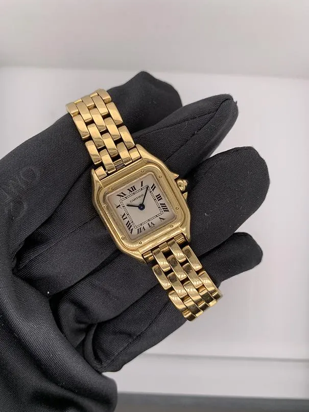 Cartier Panthere 1070 18K Yellow Gold Ladies Watch
