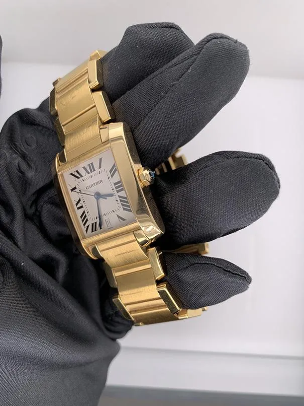 Cartier Tank Francaise 1840 18K Yellow Gold Men's Watch