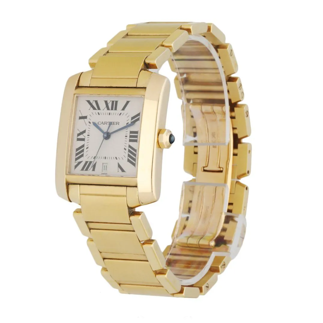 Cartier Tank Francaise 1840 18K Yellow Gold Men's Watch