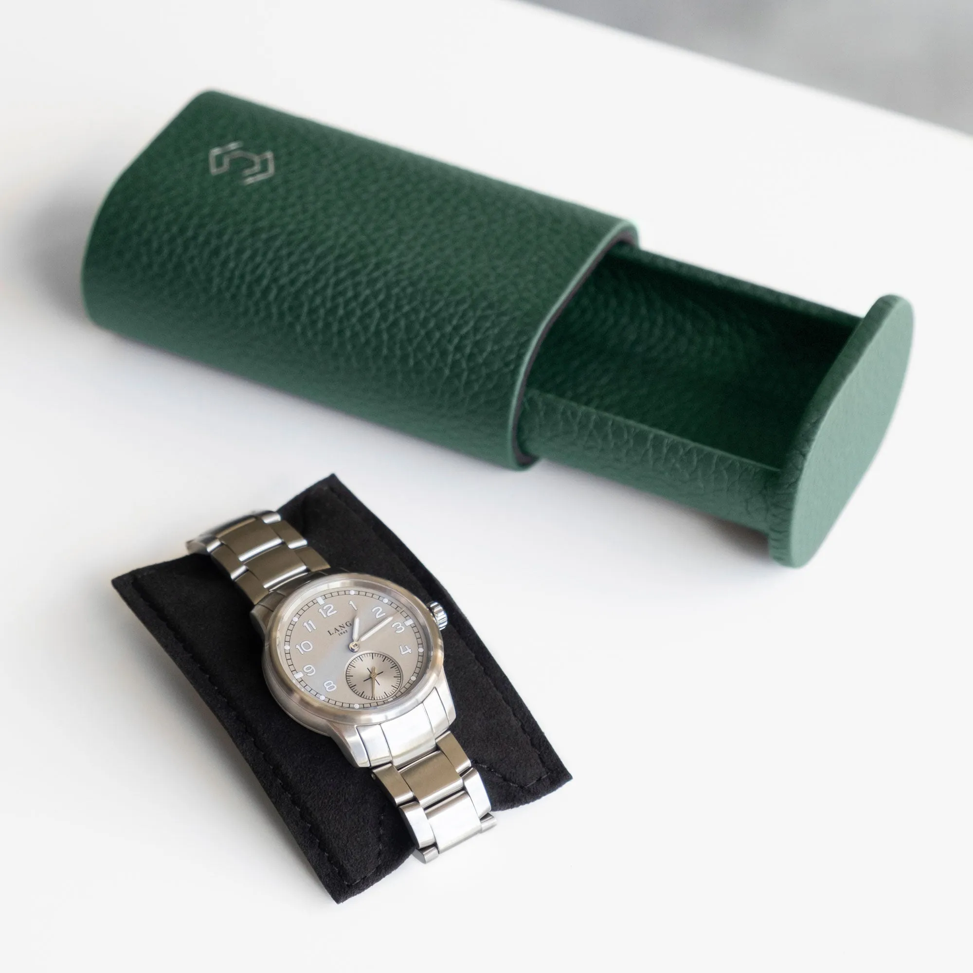 Charles Simon Oscar 1 Watch Roll - Emerald