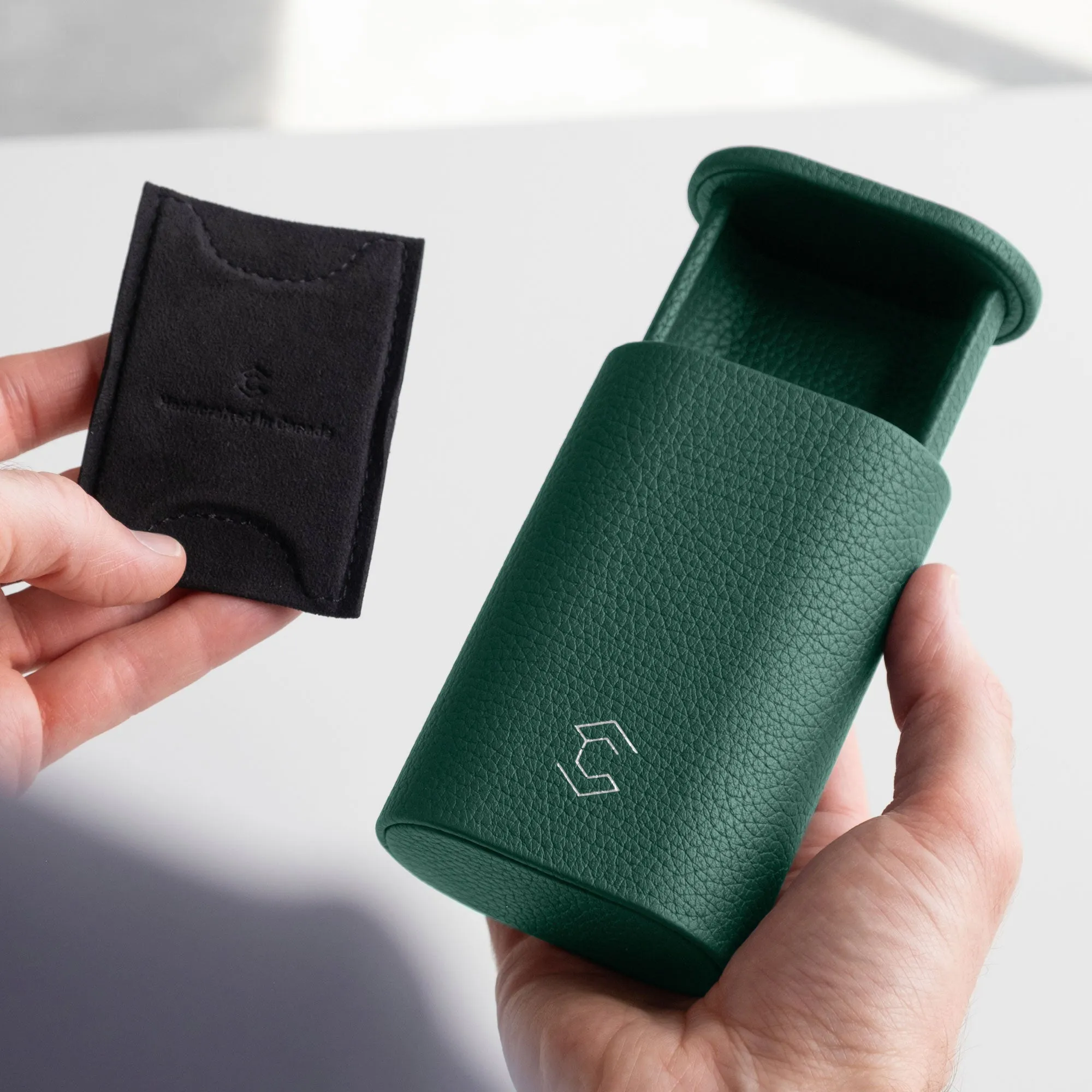 Charles Simon Oscar 1 Watch Roll - Emerald