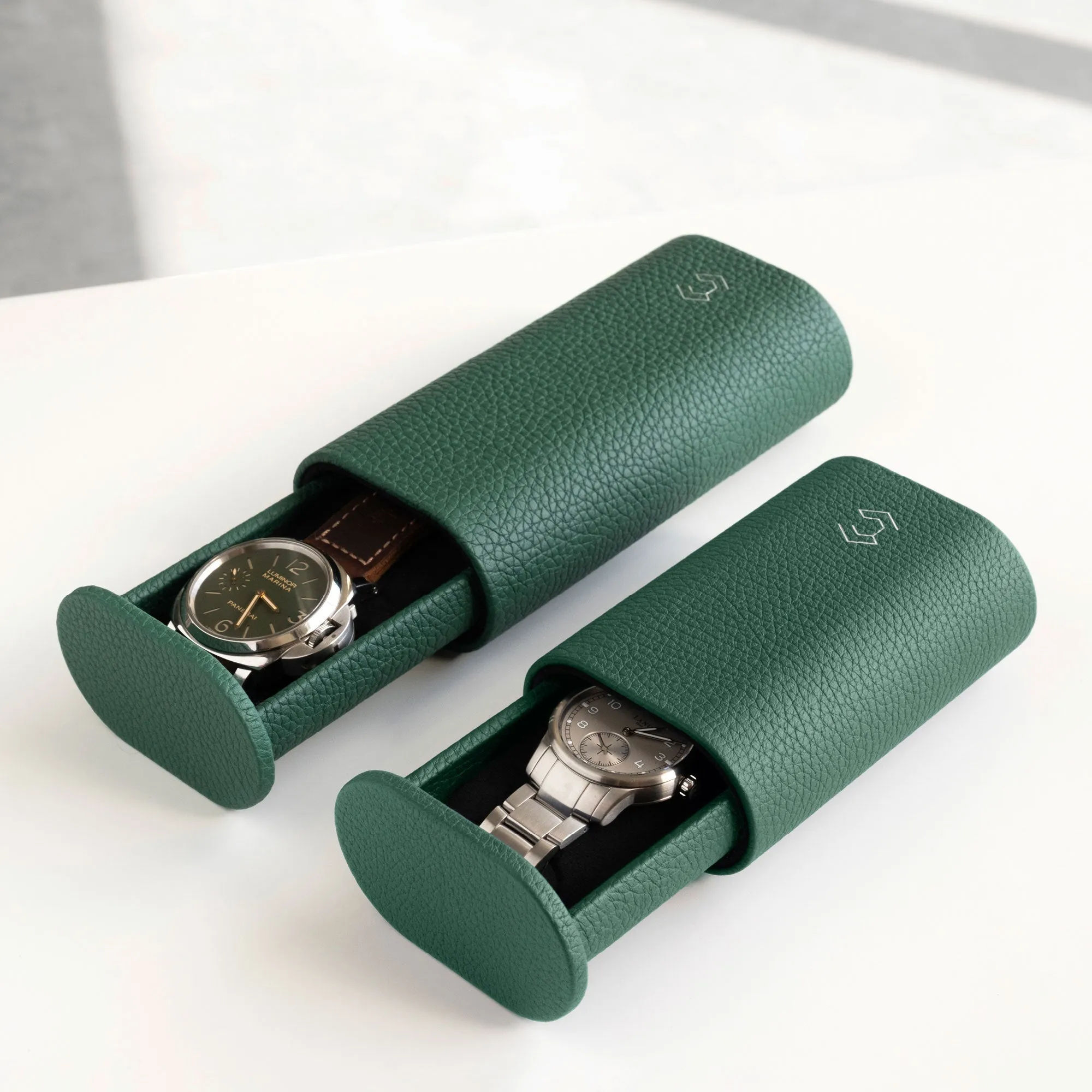 Charles Simon Oscar 1 Watch Roll - Emerald
