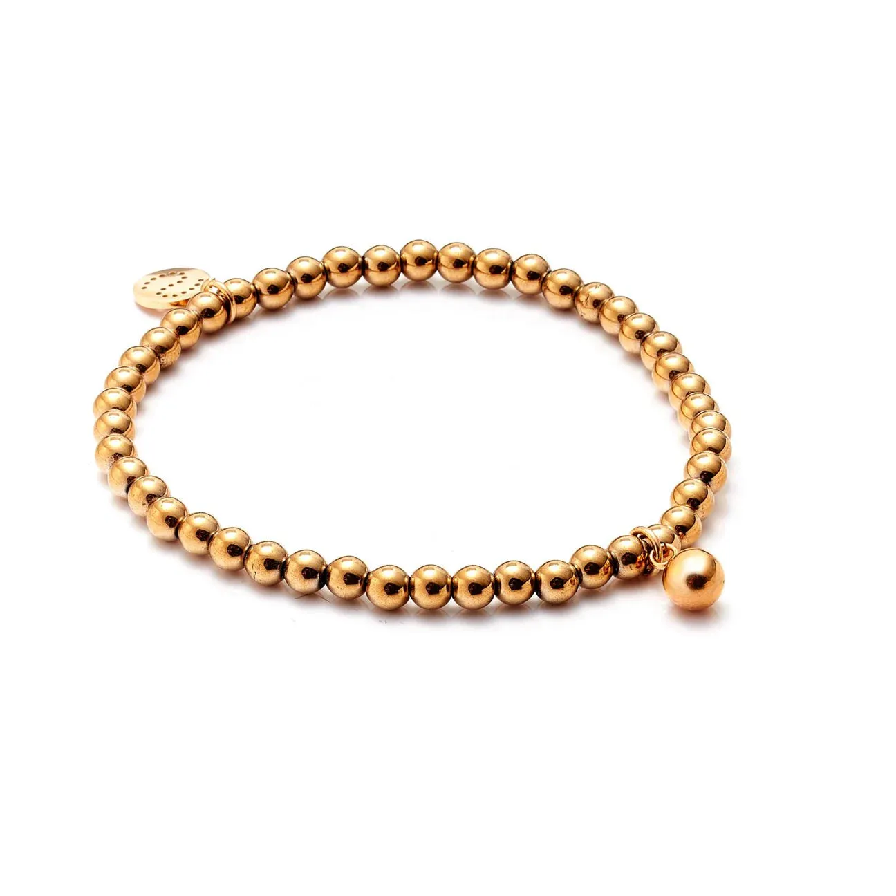 Charme Bracelet Trio By Silk & Steel - Black/Gold