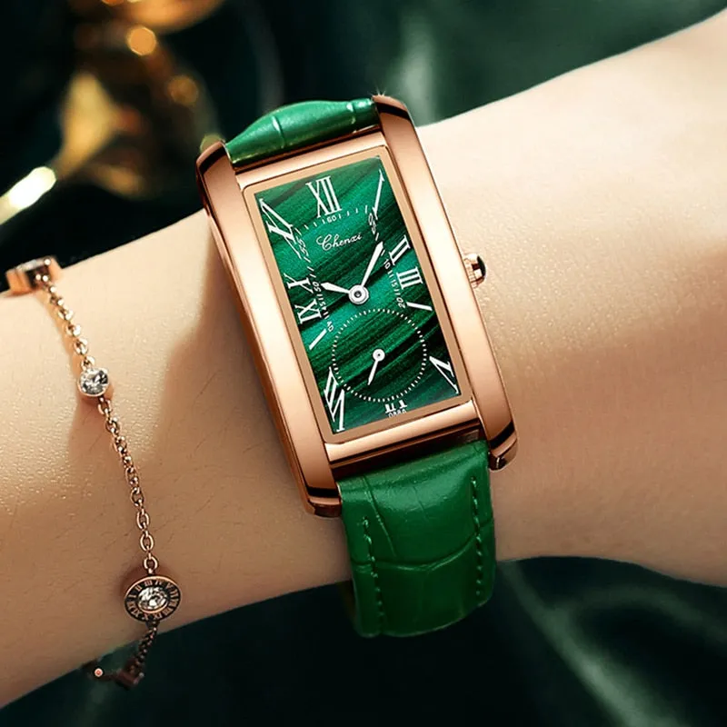 CHENXI Brand Fashion Women Watch Casual Luxury Women&#39;s Leather Bracelet Clock Waterproof WristWatch Ladies Quartz Dress Watches