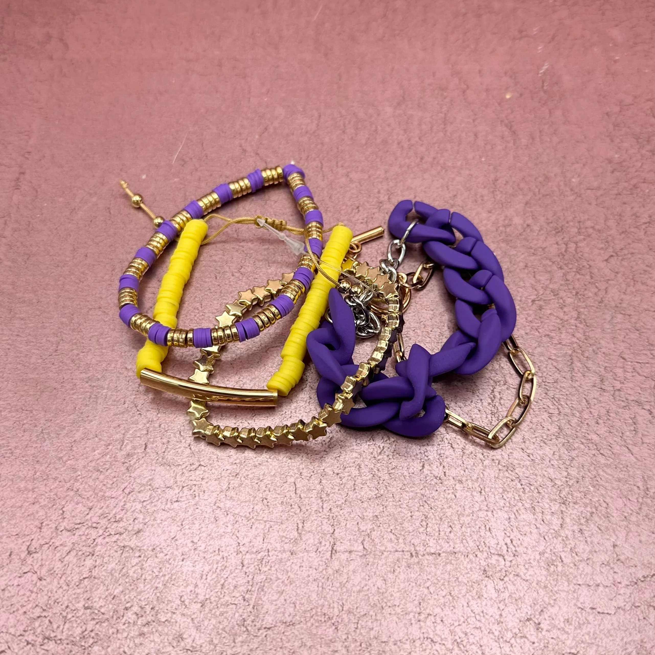 Chic Game Day Bracelet Stacks