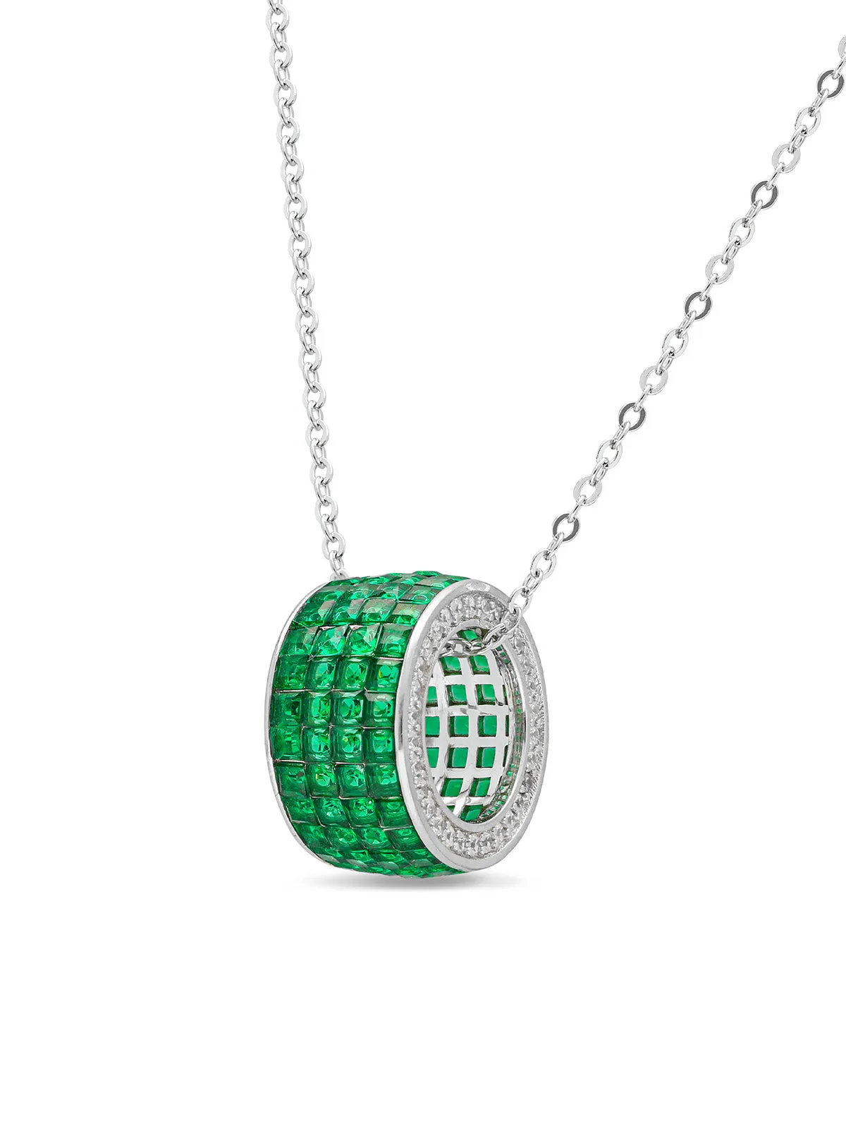 Circle Of Life Pendant With Silver Chain
