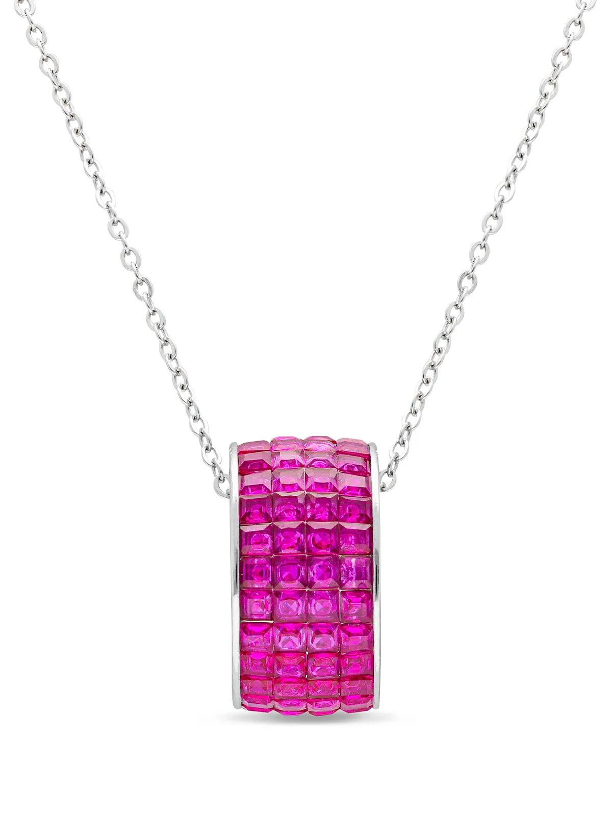 Circle Of Life Pendant With Silver Chain