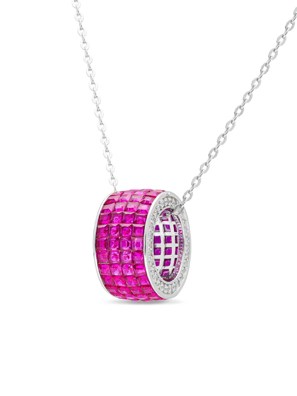 Circle Of Life Pendant With Silver Chain