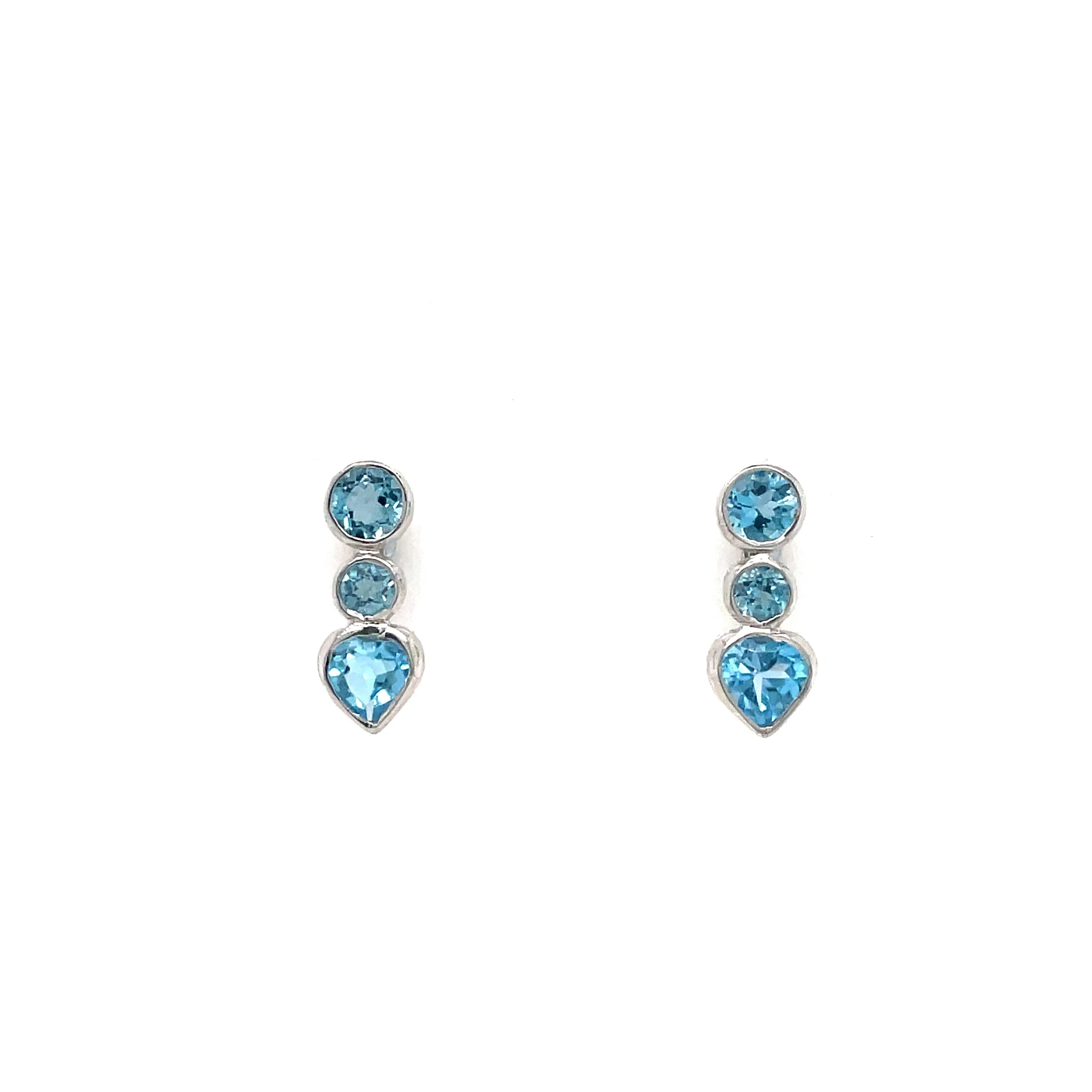Citrine Earring in .925 Sterling Silver - KST 54035