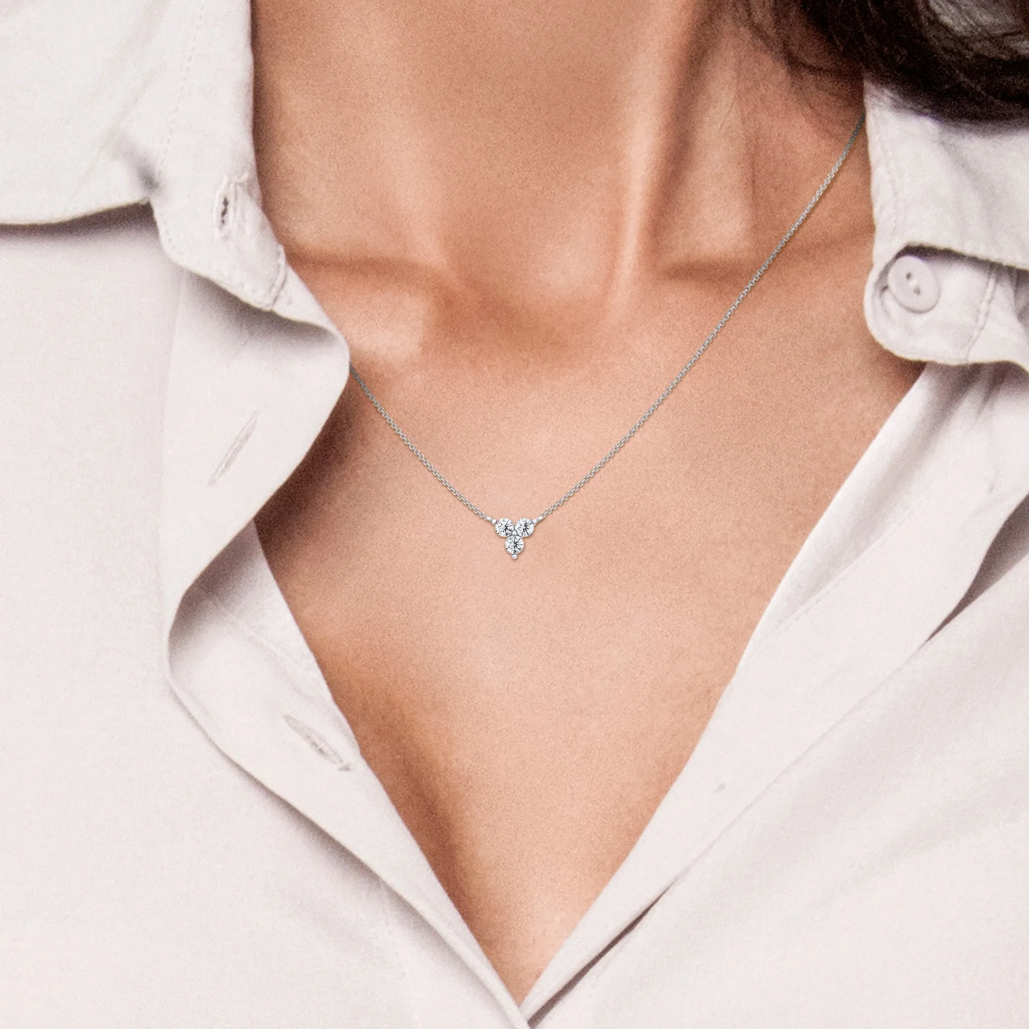 Clover Diamond Necklace