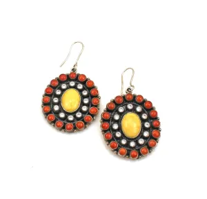 Cluster Drop Earrings