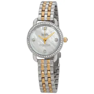 Coach Delancey Mother of Pearl Dial Ladies Watch 14502480