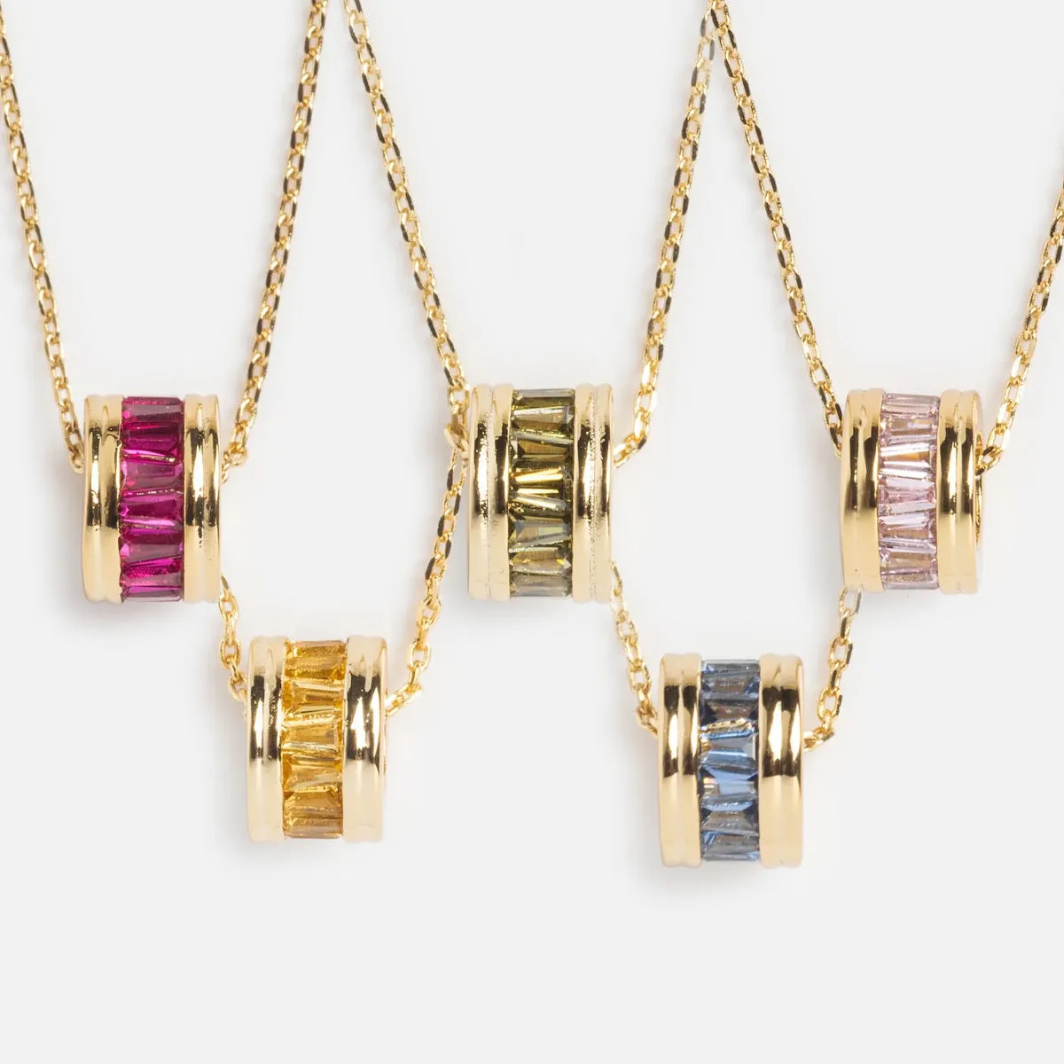 Color Theory Charm Necklace