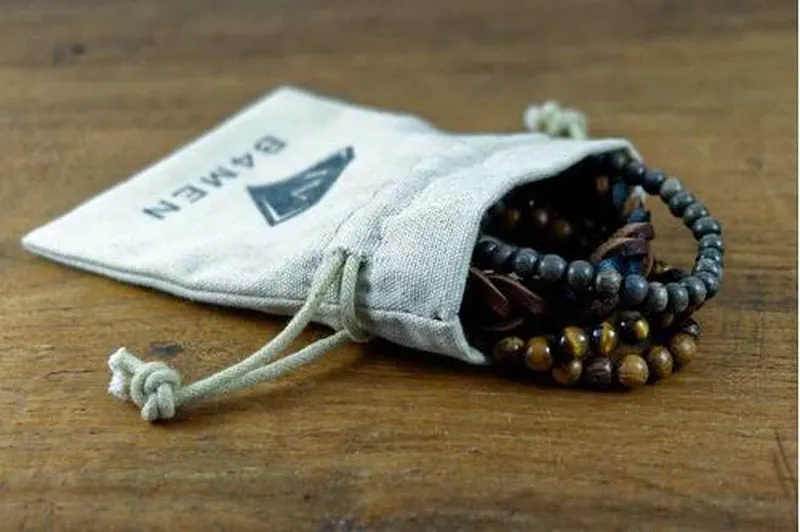 Combo bracelets homme perle et cuir