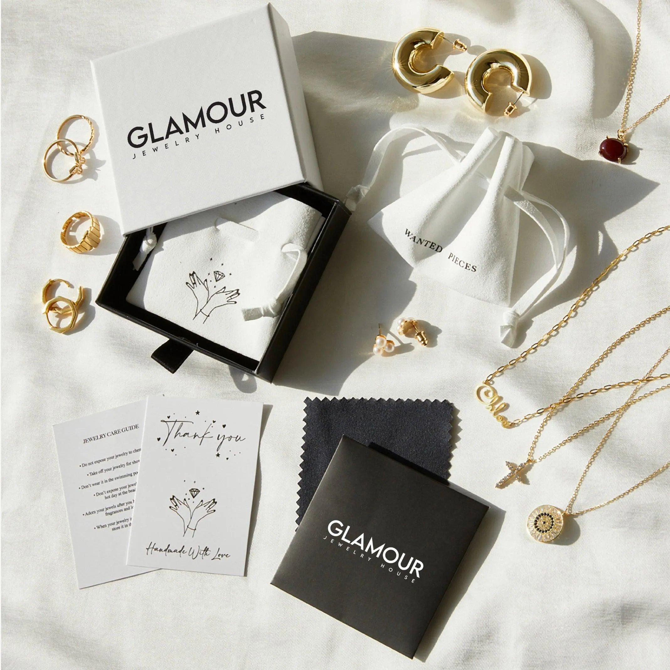 Cross Bracelet with Paperclip Chain - 18K Gold Vermeil