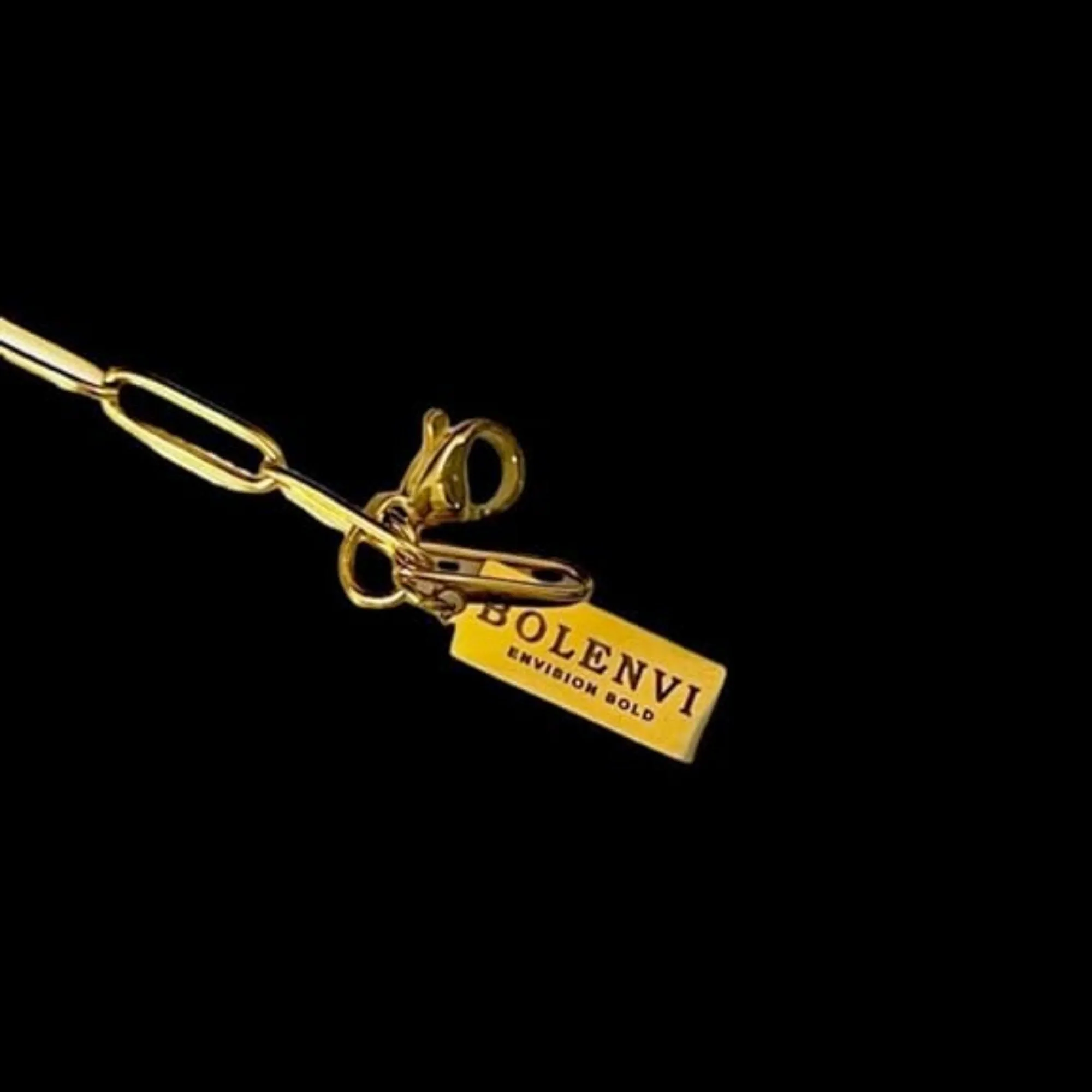 Cuban Link Necklace Chain, 18k Gold Plated over Stainless Steel
