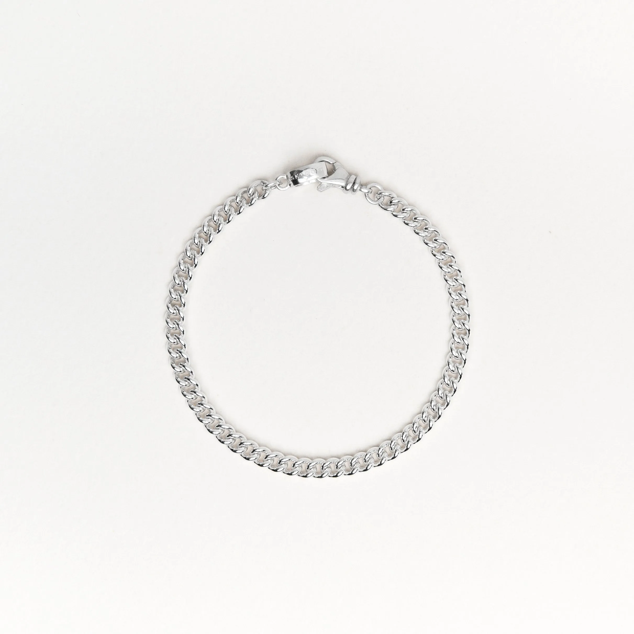 Curb Chain Bracelet, 3.80mm