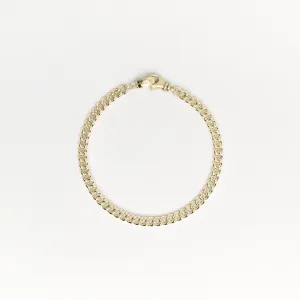 Curb Chain Bracelet, 3.80mm