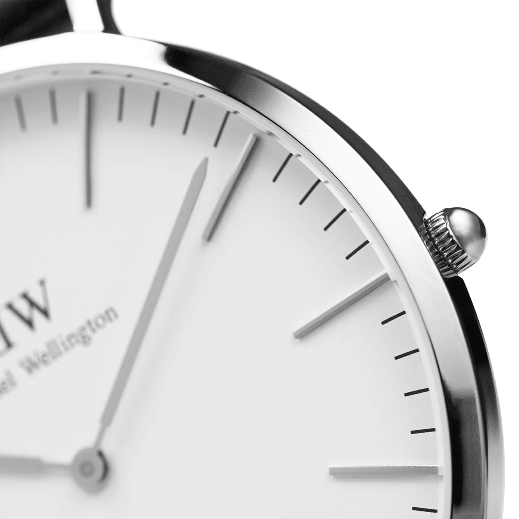 Daniel Wellington Classic 40 Sheffield Silver & White Watch