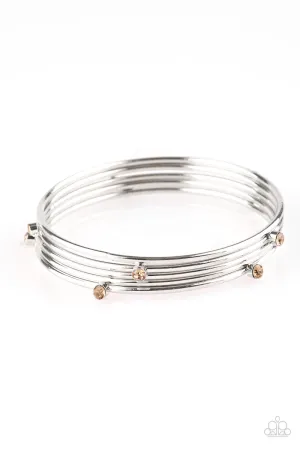 Delicate Decadence - Brown Bracelet
