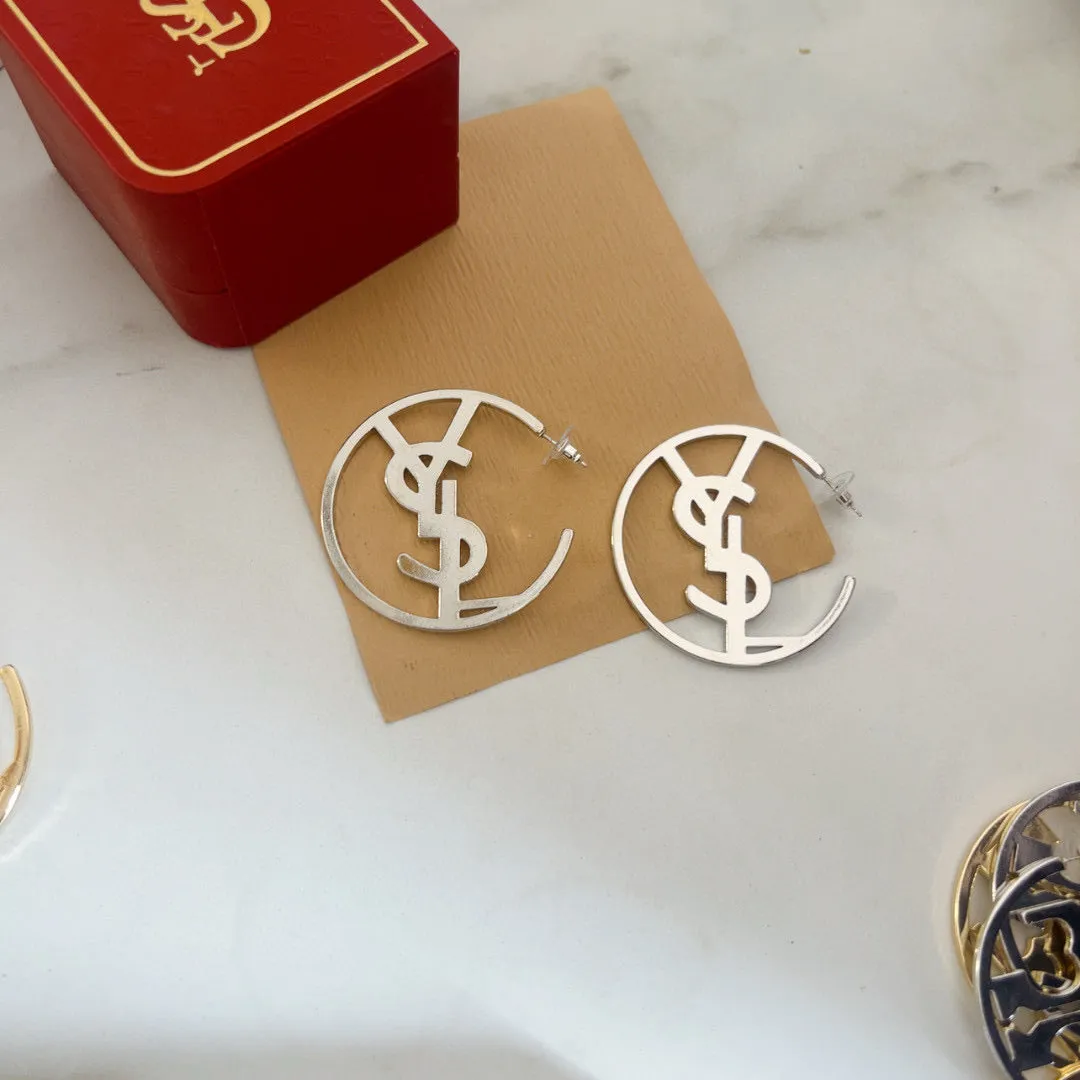 Delicate Exclusive Monogram Earrings