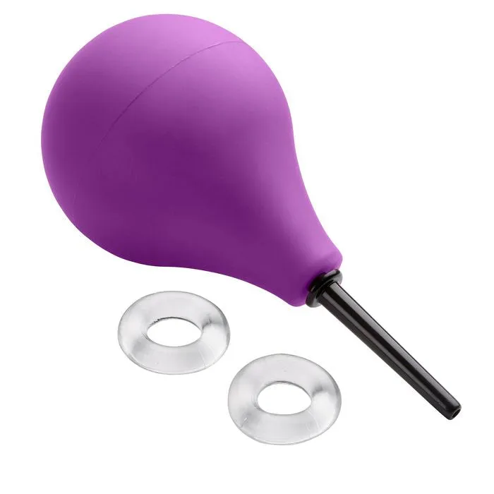 Deluxe Anal Douche & 2 C-Rings
