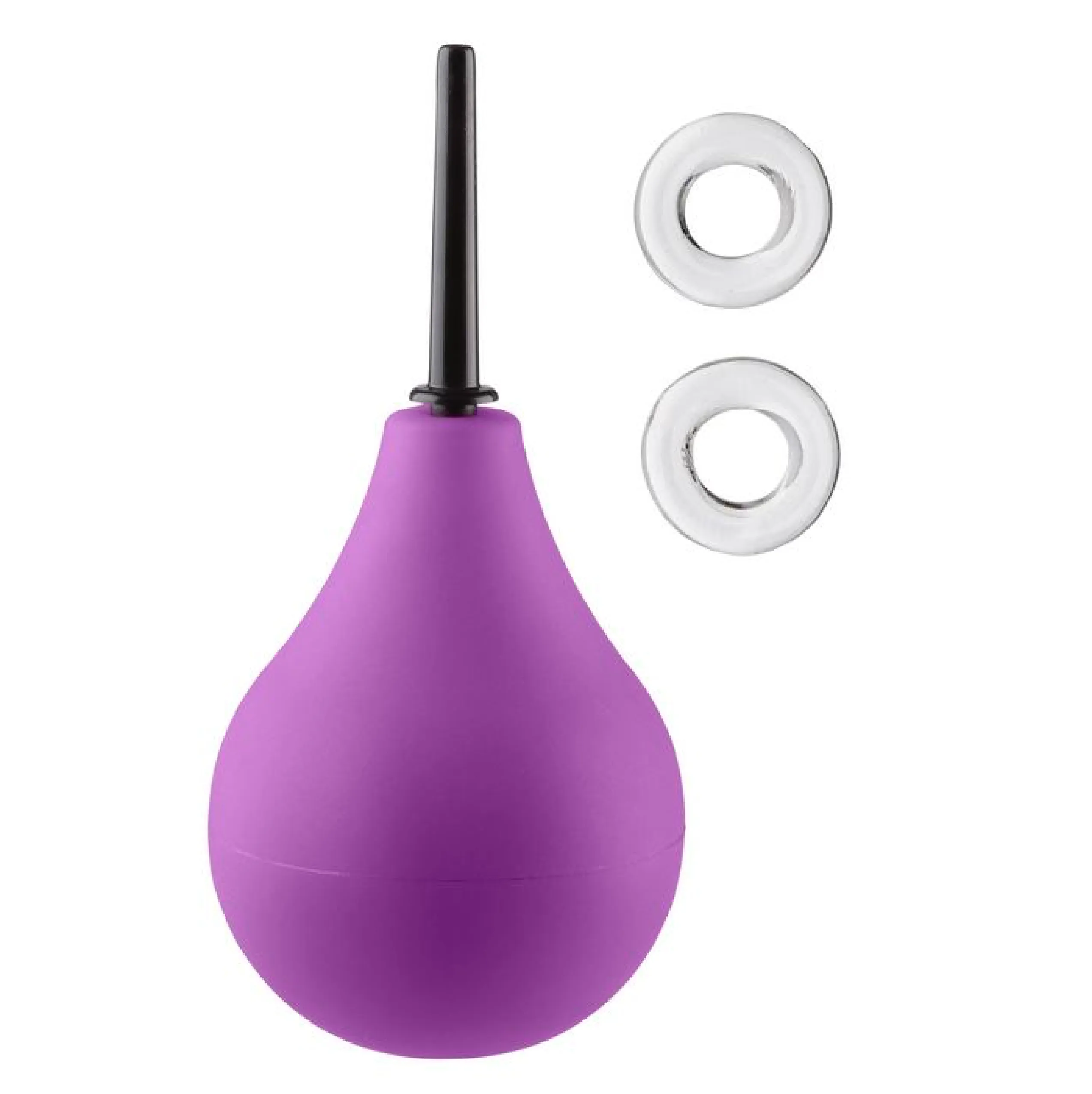 Deluxe Anal Douche & 2 C-Rings