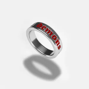Demons Script Ring [RED]