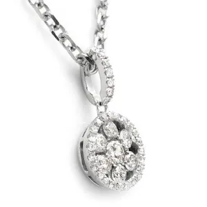Diamond Necklace, White Gold