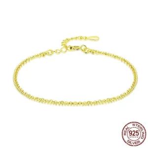 Double Layer Golden Bracelets