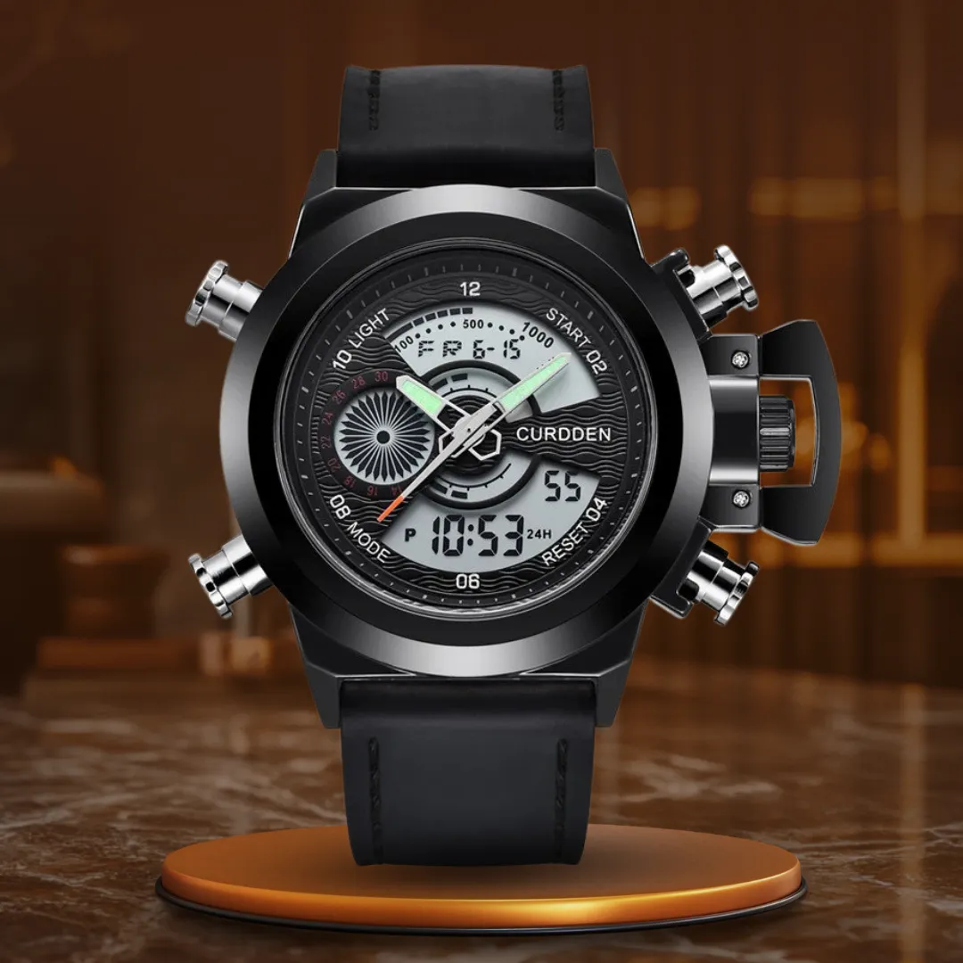 DUAL TIME FASHION CHRONOGRAPH | Stylish Dual-Time Function