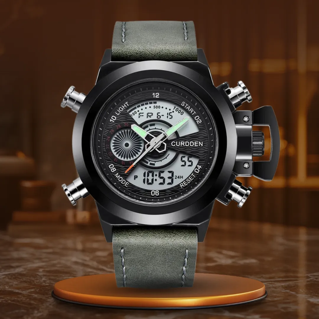 DUAL TIME FASHION CHRONOGRAPH | Stylish Dual-Time Function