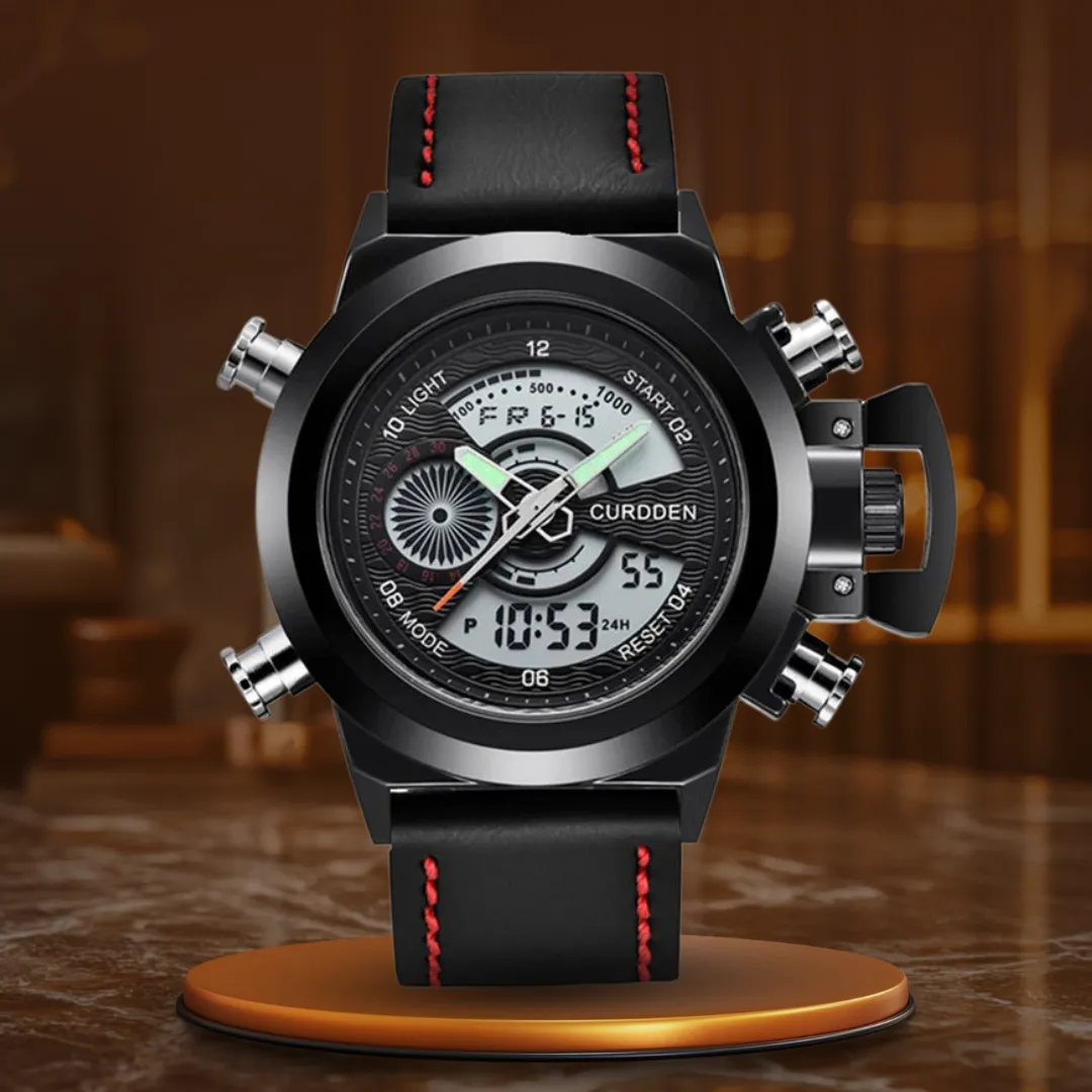 DUAL TIME FASHION CHRONOGRAPH | Stylish Dual-Time Function