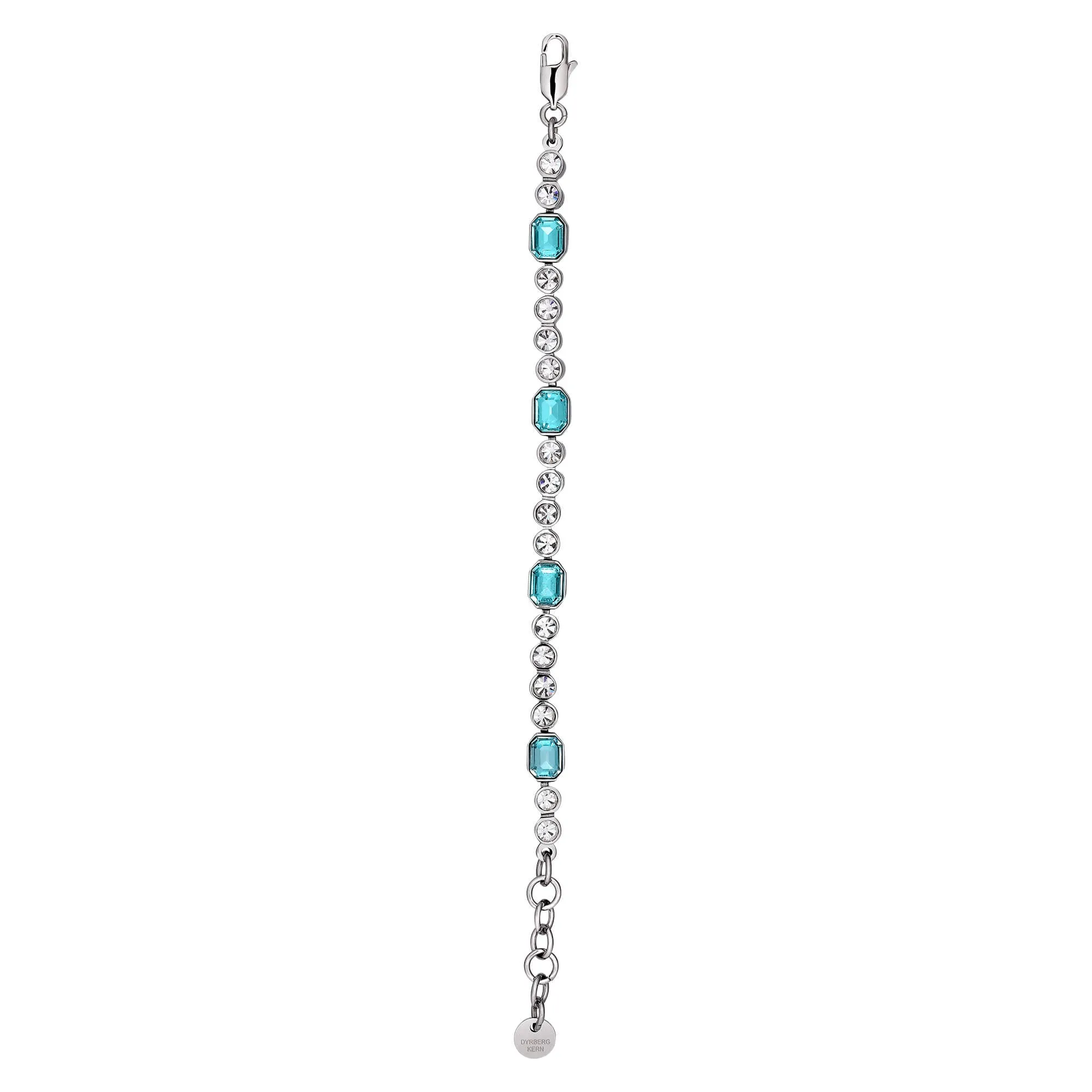 Dyrberg Kern Grivna Silver Bracelet - Aqua