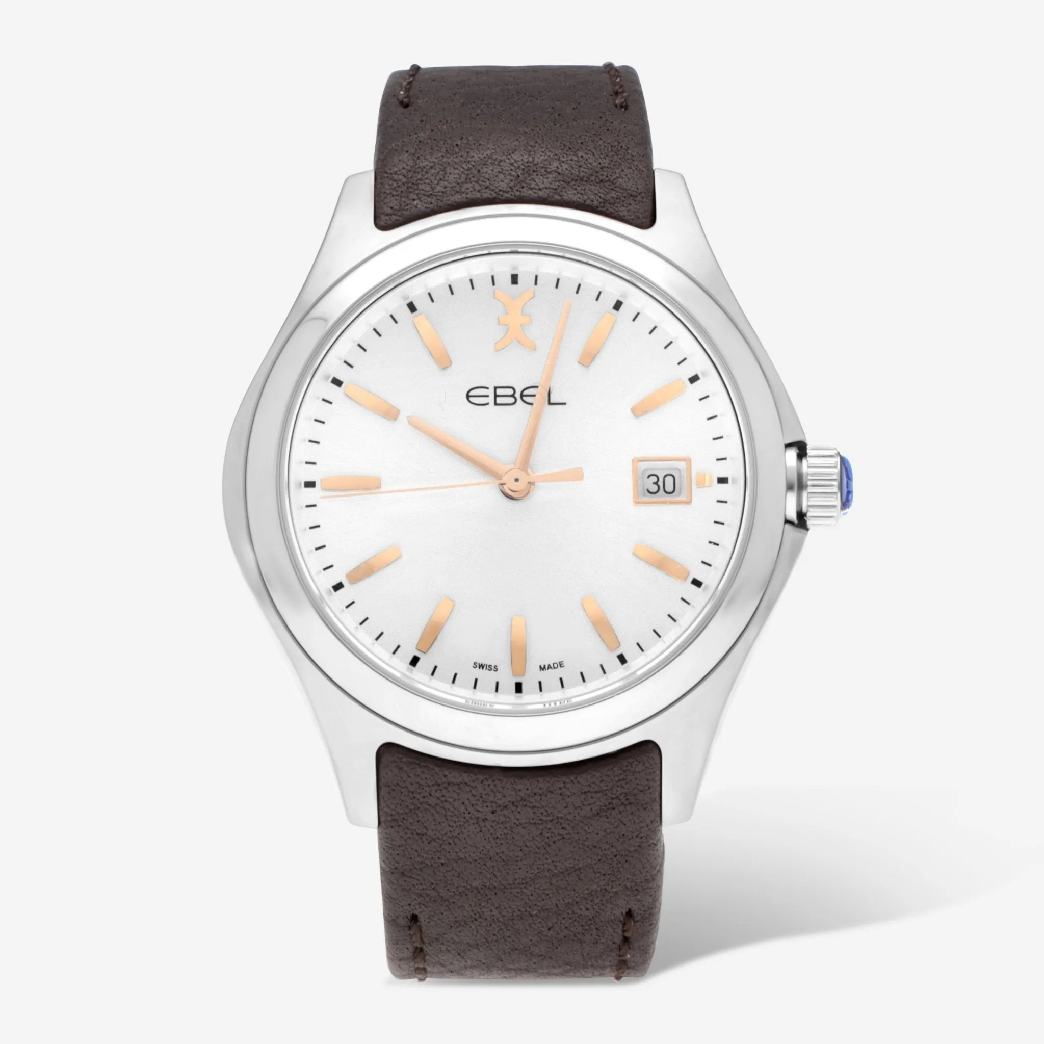Ebel Wave Stainless Steel Quartz Men's Watch 1216330