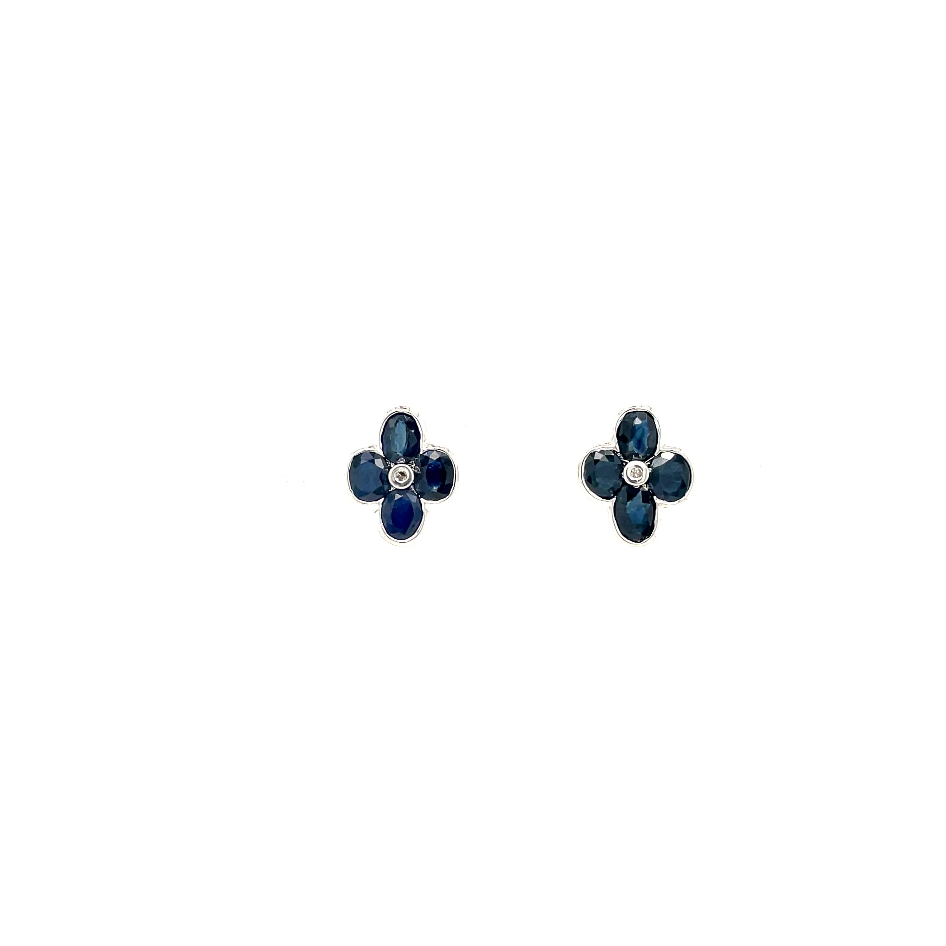 Emerald Earring in .925 Sterling Silver - KST 54717