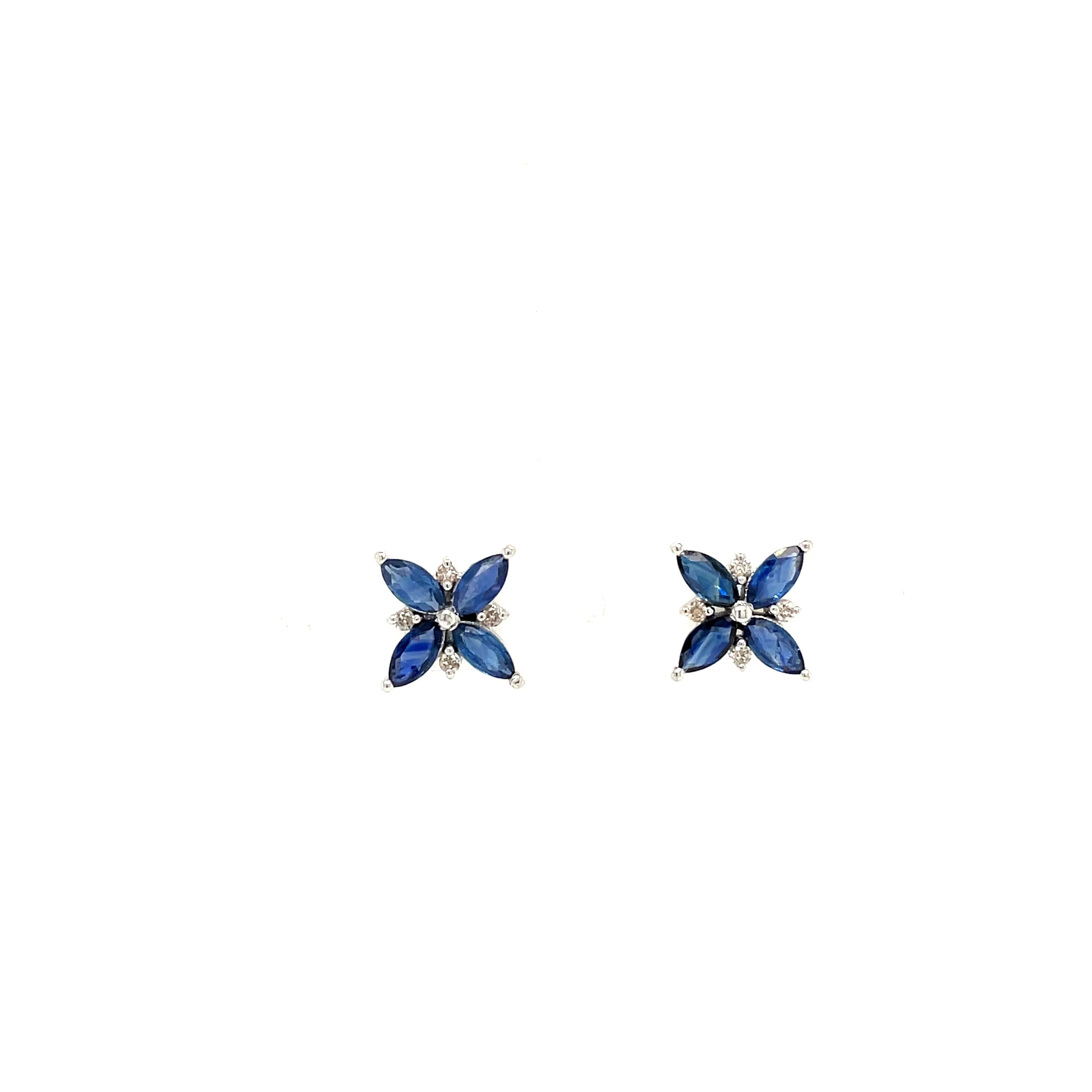Emerald Earring in .925 Sterling Silver - KST 54845