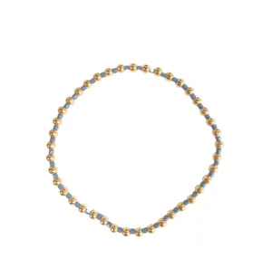 Erin Gray 3mm Color Crush Newport Stormy Blue & Gold Waterproof