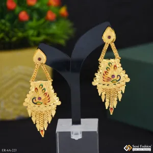 Exclusive Design Gold Plated Earrings for Women - Style A223