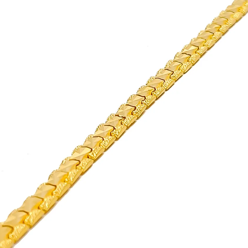 Exquisite Charming 22k Gold Bracelet - on hold for bill