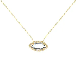 Eyelight Swiss Blue Topaz Necklace