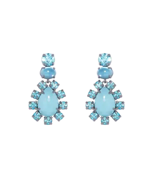 Fabienne Aqua Drop Earring