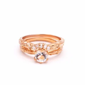 FACETED SOLITAIRE UNION (No. 01) | YELLOW GOLD