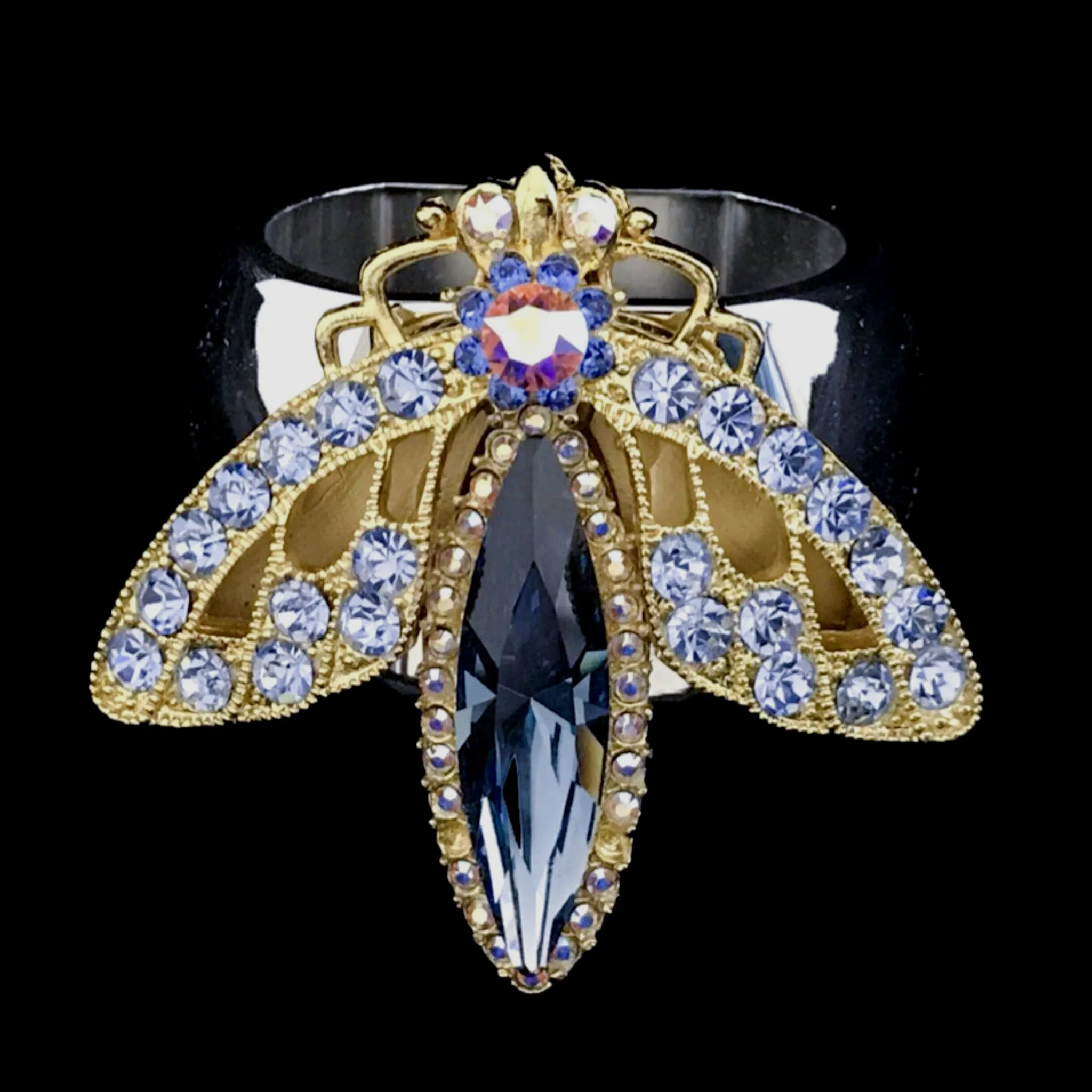 Firefly Napkin Ring Featuring Premium Crystals | Sets of 4