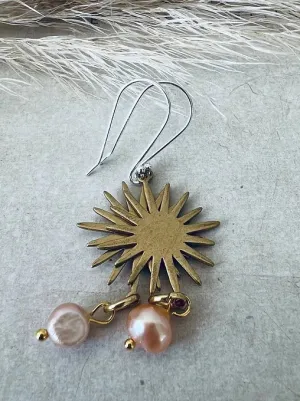 Firework Pearl Earrings