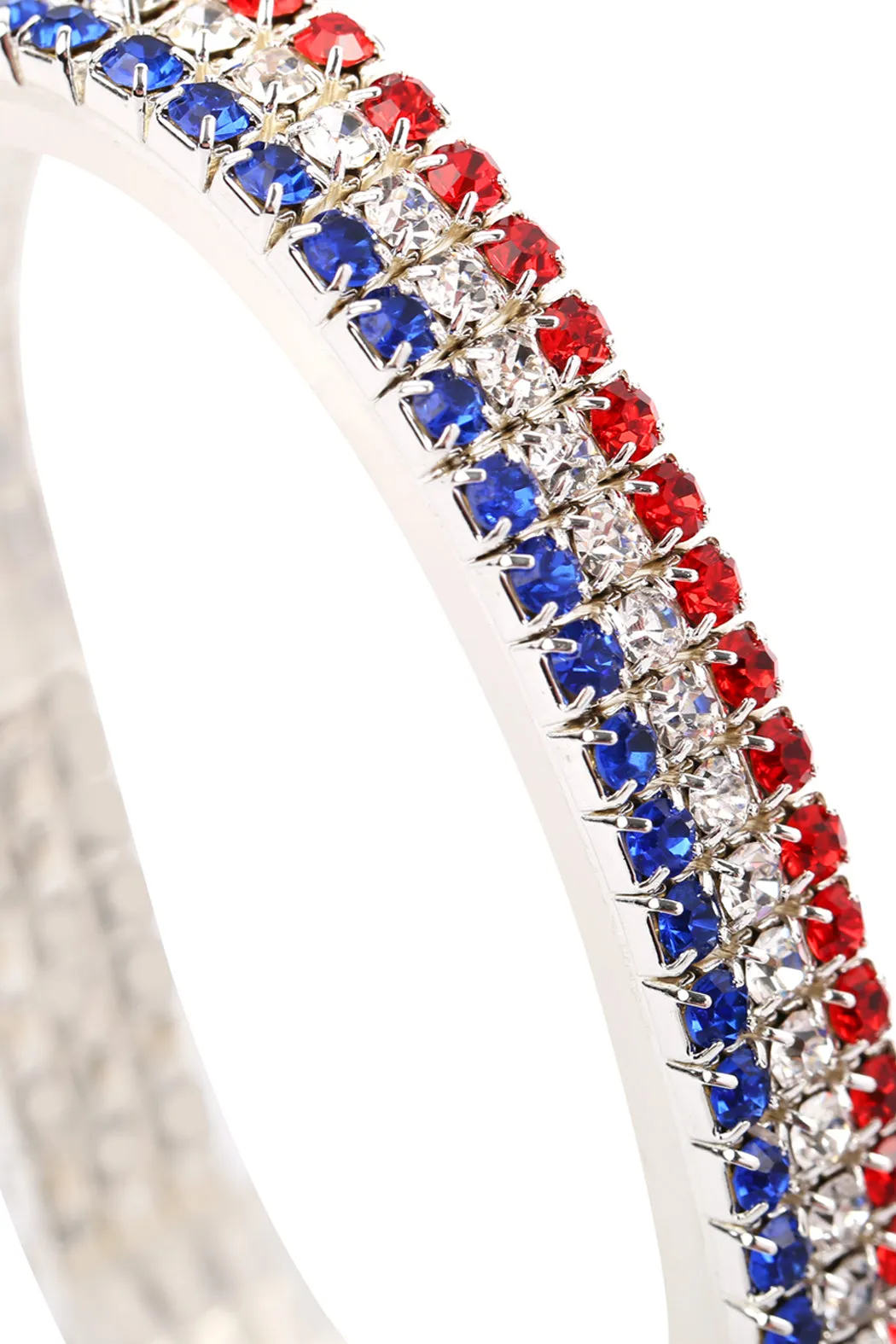 FLAG 3 LINE COLORED ELASTIC BRACELET