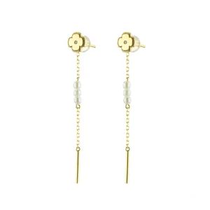 Flower Drop Earrings