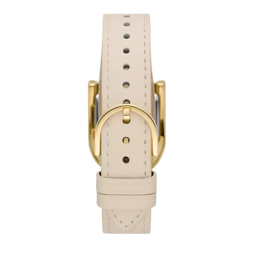 Fossil Harwell Ladies Three-Hand Nude LiteHide™ Leather Strap Watch