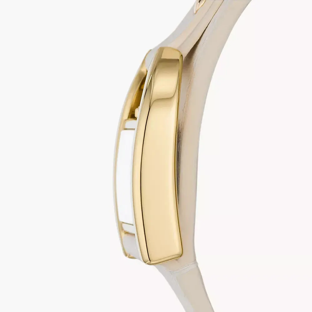 Fossil Harwell Ladies Three-Hand Nude LiteHide™ Leather Strap Watch